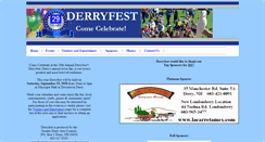 Desktop Screenshot of derryfest.org